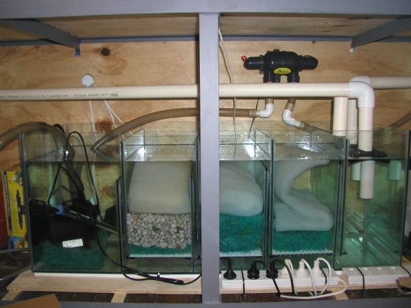 Some skimmers can be hidden in the sump.